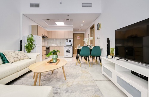 Dubai Apartment | Urban 1BR at Binghatti Stars Dubai Silicon Oasis by Deluxe Holiday Homes