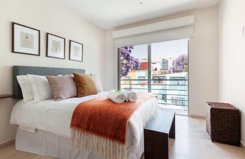 Del Valle Apartment | Urban Classic CDMX 2BD 4PAX/Céntrico con balcón