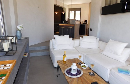 Apokoronas Villa | V. Private 2-bedroom villa, sea views, heated pool, swim jet, 5 mins from beach.