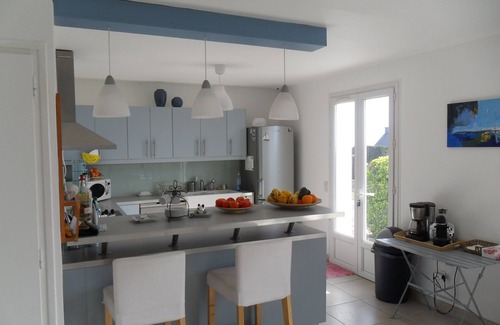 Saint-Gildas-de-Rhuys House | Vacation home, beautiful view of the islands, beach 150 m, Nordic bath (option)