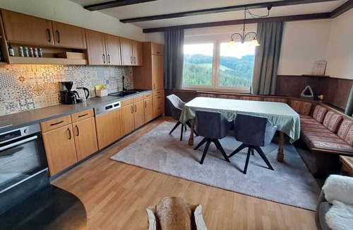 Obergoesel House | Vacation home with mountain panorama! Secluded location at 1100m above sea level for up to 6 people!