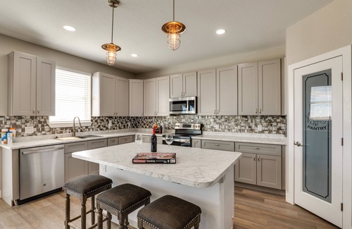 El Paso County House | Vacation Rental Home in Rush w/ Fire Pit!