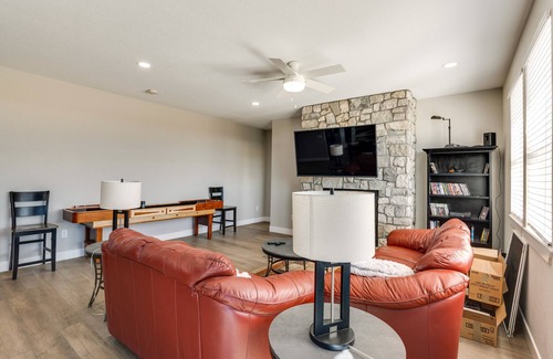 El Paso County House | Vacation Rental Home in Rush w/ Fire Pit!