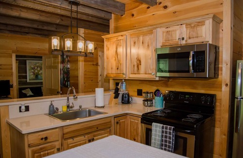 Cherry Creek Cabin | Valley View A and B - Rustic Log Cabin