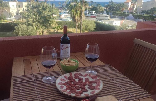 Vera Beach Apartment | Vera Buda Natura. Penthouse, naturist area. In front of the sea