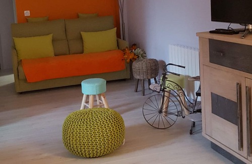 Salins-les-Bains Apartment | Very nice new apartment on the ground floor with terrace, tastefully decorated.