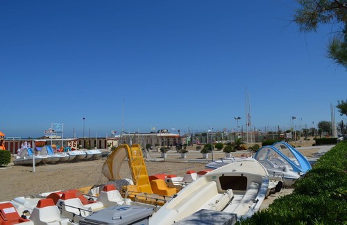 Rivabella Apartment | Vibrant Apartment in Rimini with Balcony