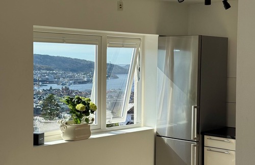Bergenhus Apartment | View apartment in Bergen - Walking distance to the city center and beautiful city mountains