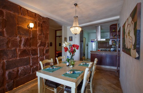 Colonia 5 de Diciembre Condo | View Of Banderas Bay, Next To Pool, Quiet,Close to town, Tucked Into Hillside!