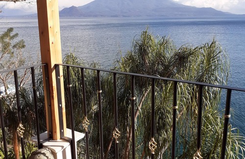 Santa Cruz La Laguna Apartment | View of volcano