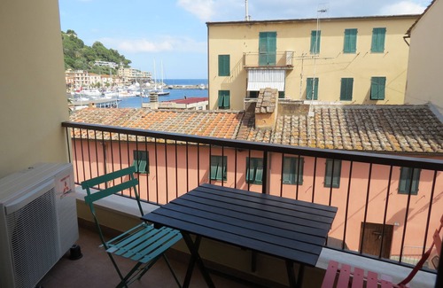 Porto Azzurro Apartment | View on the bay of Porto Azzurro, 50 meters from the beach