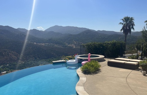 Poway House | Views from Poway Main House (w/o guest house)