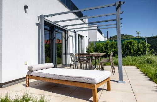 Mikulov Apartment | Vilabyt se zahrádkou a výhledem na zámek