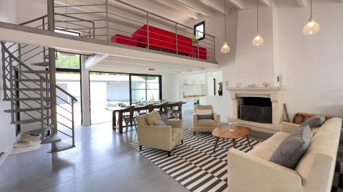 La Couarde-sur-Mer Villa | Villa à la décoration moderne avec piscine proche plage