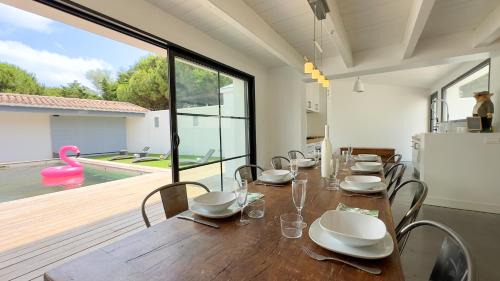 La Couarde-sur-Mer Villa | Villa à la décoration moderne avec piscine proche plage