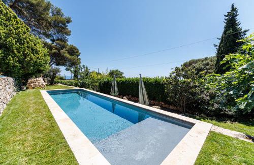 La Turbie Villa | Villa 3 chambres avec piscine et vue mer - La Turbie proche Monaco