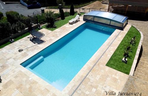 Juvigny Villa | Villa 5*, 15 personnes, Piscine à 20 min de Genève