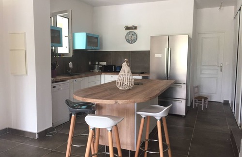 Orient Bay Villa | Villa 8 Personnes à 2 pas de la Plage D'orient Bay en Pleine Végétation