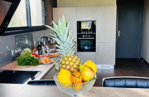 Goulven House | Villa Aunt Alice Sea view Comfort Villa Secluded location with lift Jacuzzi Steam bath