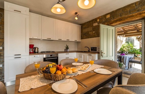 Sveti Bartol Villa | Villa Aurora with magnificent view from swiming pool, near Motovun