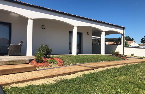 Brem Sur Mer Villa | Villa Avec Piscine Privée Chauffée et Sécurisée. Idéal Pour les Familles