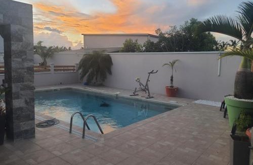 Saint-Andre Villa | villa avec piscine privé vue sur mer et montagne