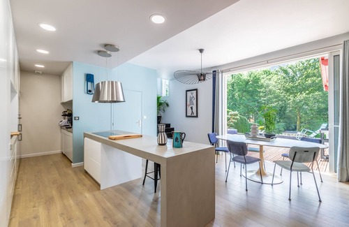 Bassussarry House | Villa Basoa - Calme, jardin & piscine à 10 min des plages