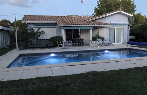 Ares Villa | Villa Bleue 8 pers avec piscine chauffée sur terrain clos