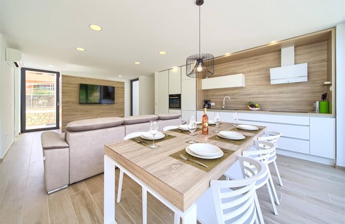 Krk Villa | Villa Celeia - Luxurious villa with heated pool in city centre of Krk