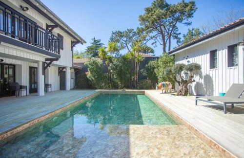 Cap-Ferret Villa | Villa Du Phare avec piscine chauffée pour 14 personnes