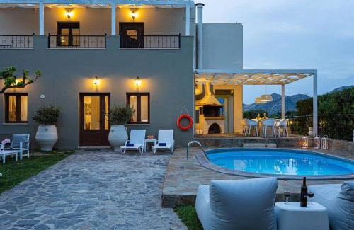 Mylopotamos Villa | Villa Elodia with Pool & Garden in Heart of Crete