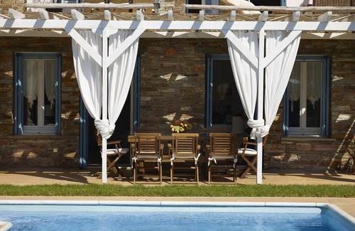 Ydrousa Villa | Villa Etheria with private pool in Andros Greece-Enjoy a memorable vacation