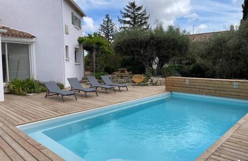 Poussan Villa | Villa Familiale avec Piscine proche de Sète et de Montpellier
