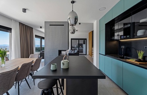 Klis Villa | Villa Fortress, private pool, Game room, sea views