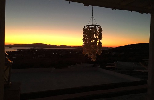 Paros Villa | Villa Galazio extraordinary panoramic sea views and private pool