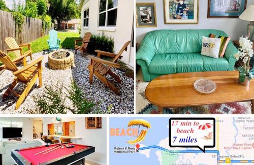 Park Lake Estates House | Villa IMPRESSA -Close to Beaches, Billiard,Ping-Pong Table, Lanai, Fire Pit, BBQ, Patio, Back Yard