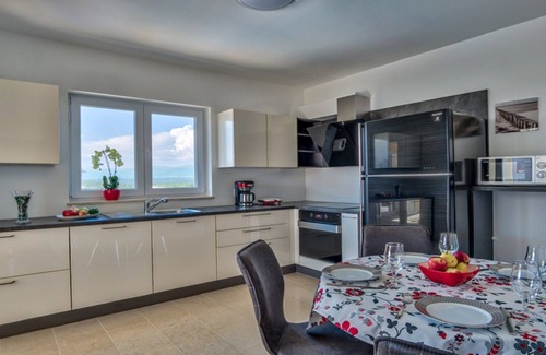 Njivice Villa | Villa in Njivice on the island Krk-swimming pool, BBQ, seaview, garden*