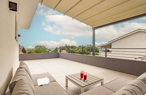 Krnica Villa | Villa Kali near Pula for 8 people with fitness & sea view - pet friendly