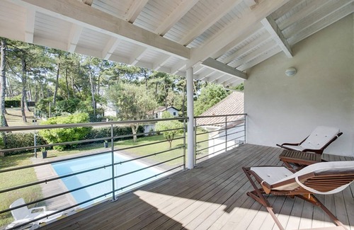 Les Estagnots Villa | Villa lac Hossegor pour 10 avec climatisation et piscine chauffée