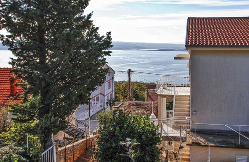Dramalj Apartment | Villa Marija - Apartement with pool and stunning views of the sea, garden