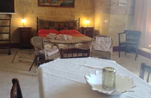 Sannicola Villa | Villa "Masseria La Maestà 1511" with Private Terrace, Shared Tennis Court & Wi-Fi