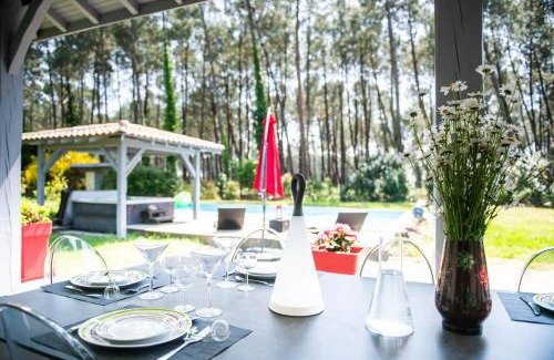 Messanges Villa | Villa Messanges (piscine & spa)