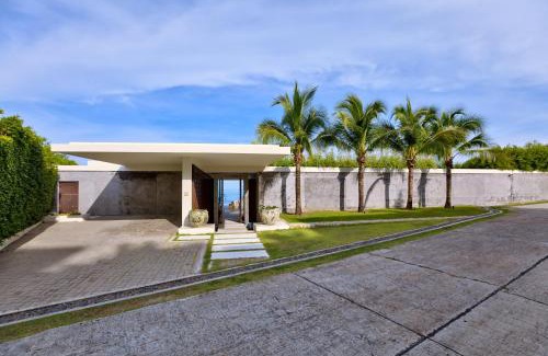 Choeng Mon Villa | Villa Natha, world-class sea view, gym, massage room, cinema, full service with private dining, north Chaweng