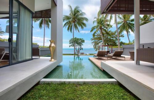 Koh Samui Villa | Villa Neung - Modern Beachfront Villa near Bang Por