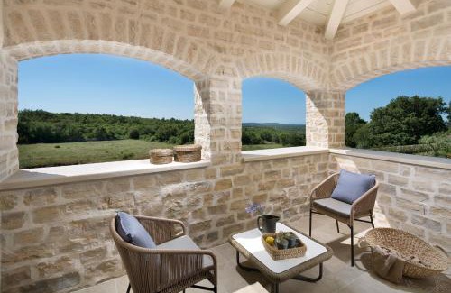 Korenici Villa | Villa Nevija u Ladicima for 10 people with sea view & sports complex in Central Istria