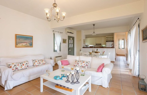 Mousata Villa | Villa Nora Large Private Pool Walk to Beach Sea Views A C Wifi Car Not Required - 1020