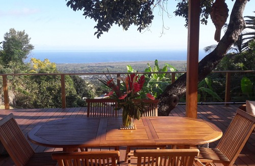 L'Etang-Sale Villa | Villa Payanké/panoramic sea view/heated pool/4 bdrms/varangue/tropical garden