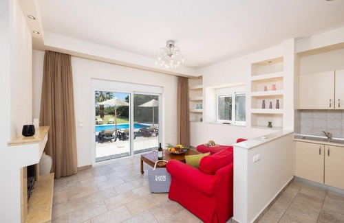 Gennadi Villa | Villa Pelagos Blue with Private Pool, Sea view