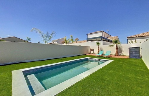 Montblanc Villa | Villa perfect for family holidays with swimming pool and 15 min from Cap d'Agde