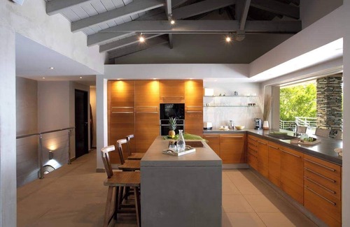 Cul de Sac Villa | Villa Pinel Waterfront property, Sea View Villa, heated swimming pool, beach